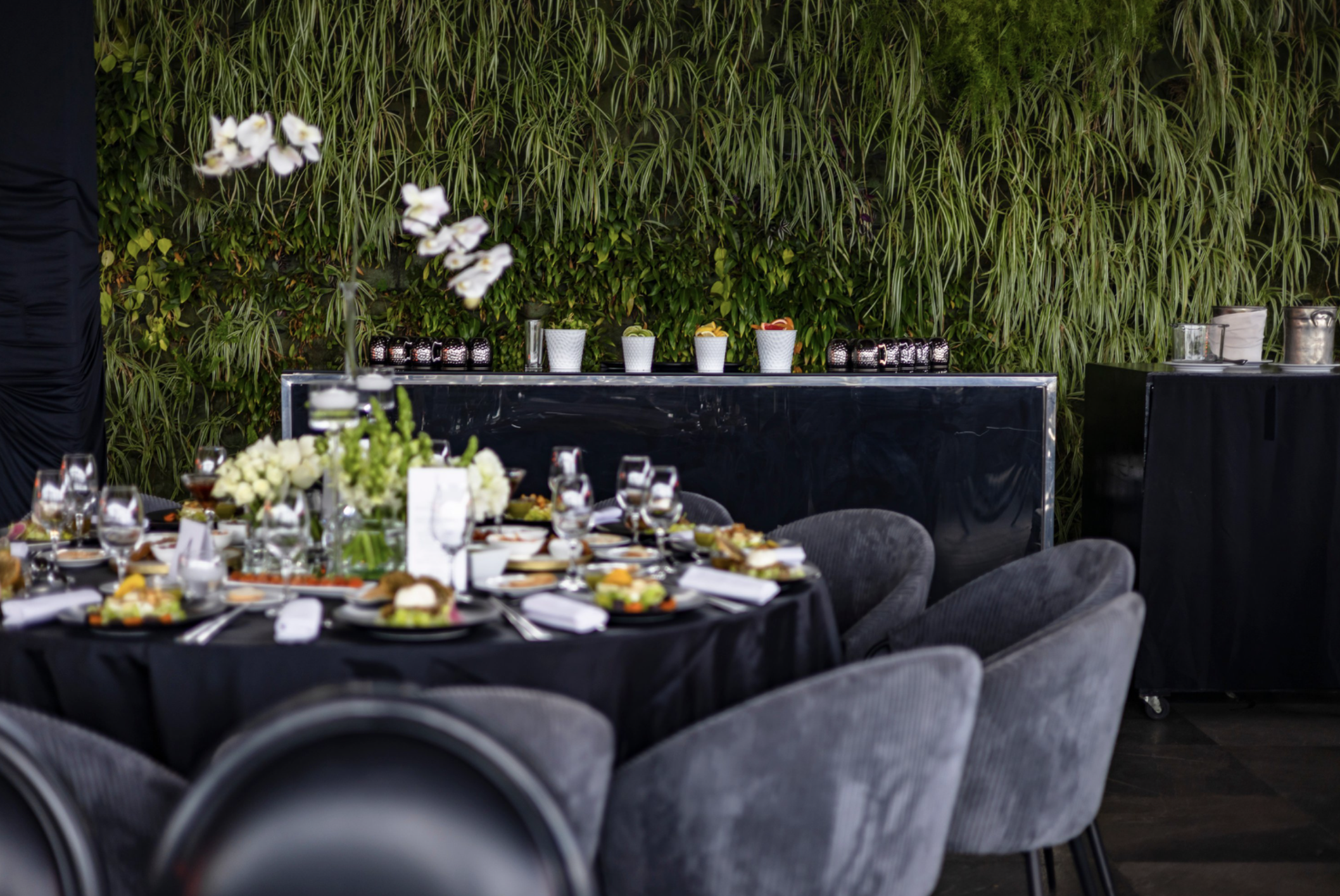 Barra Acrílico Negra