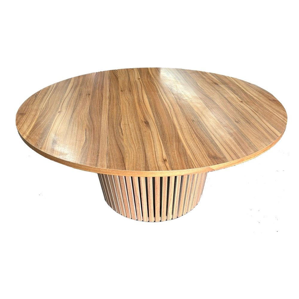Mesa circular de Madera Luana