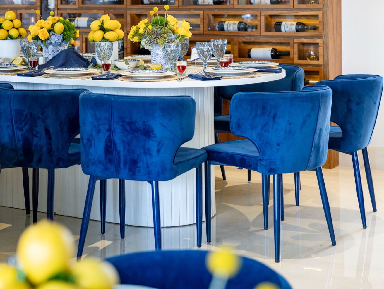 Silla Dicori Azul Rey